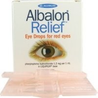 Albalon Relief Eye Drops 5 x .4ml Vials